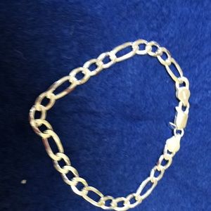 Sterling Figaro Bracelet - 572